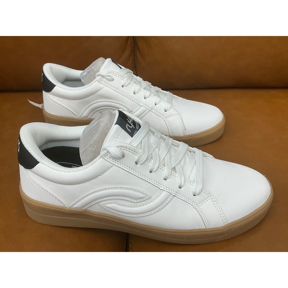 Ryka Viv Next Sneakers Women 7.5W White New Low Top Gum Sole Casual Shoes